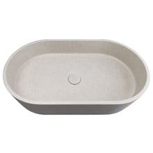 Clayton 600mm Concrete Above Counter Basin